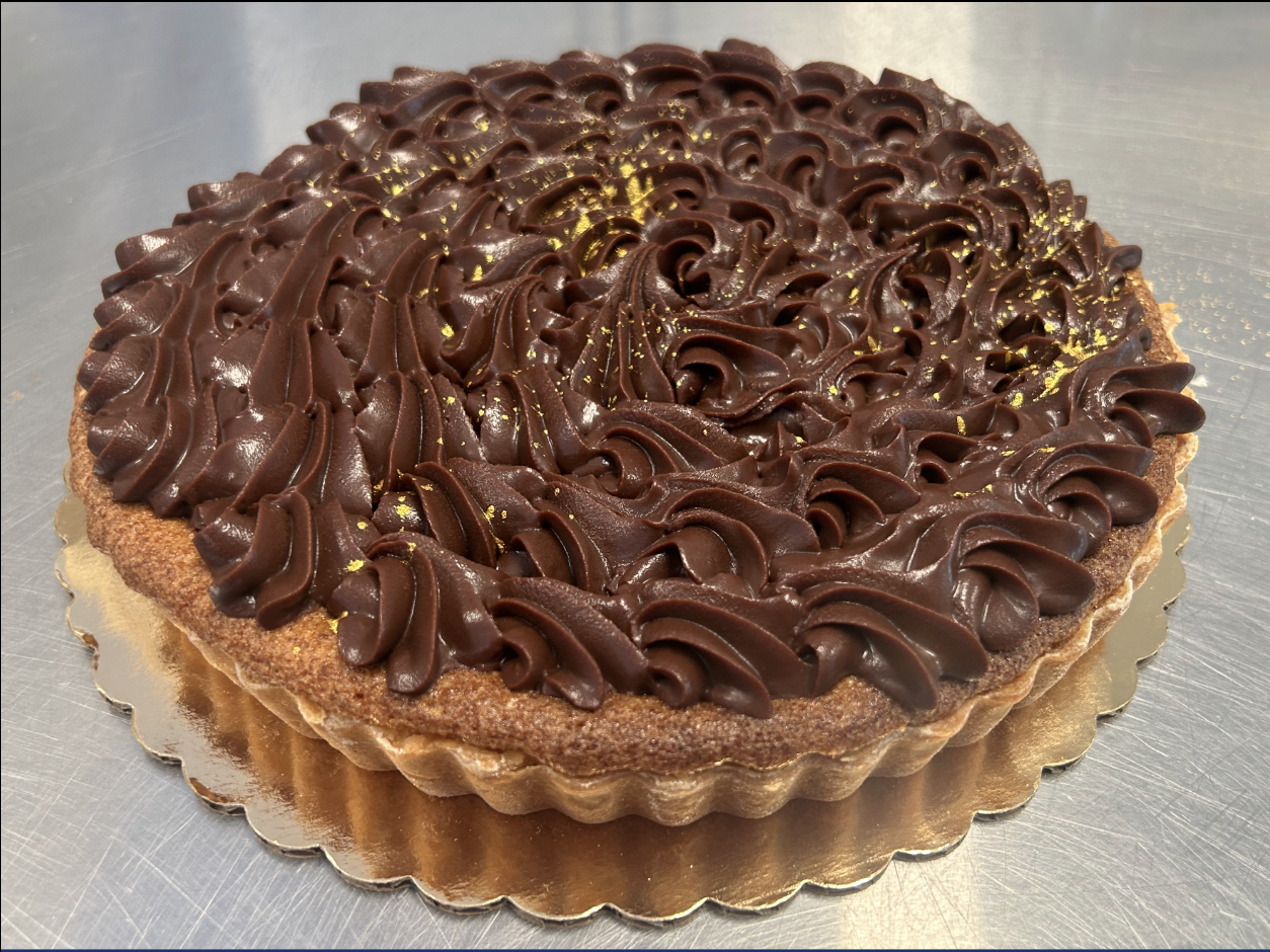 Banana and Chocolate Tarte