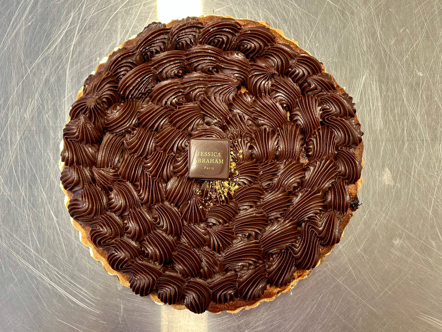 Banana and Chocolate Tarte
