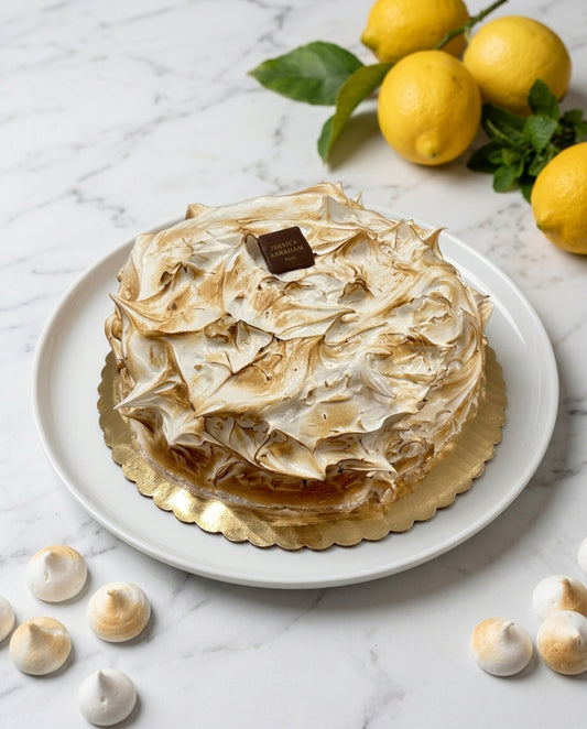 Lemon Meringue Angel Cake 10"