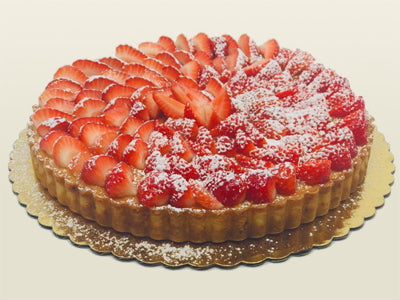 strawberry almond cake lactose-free kosher pareve miami